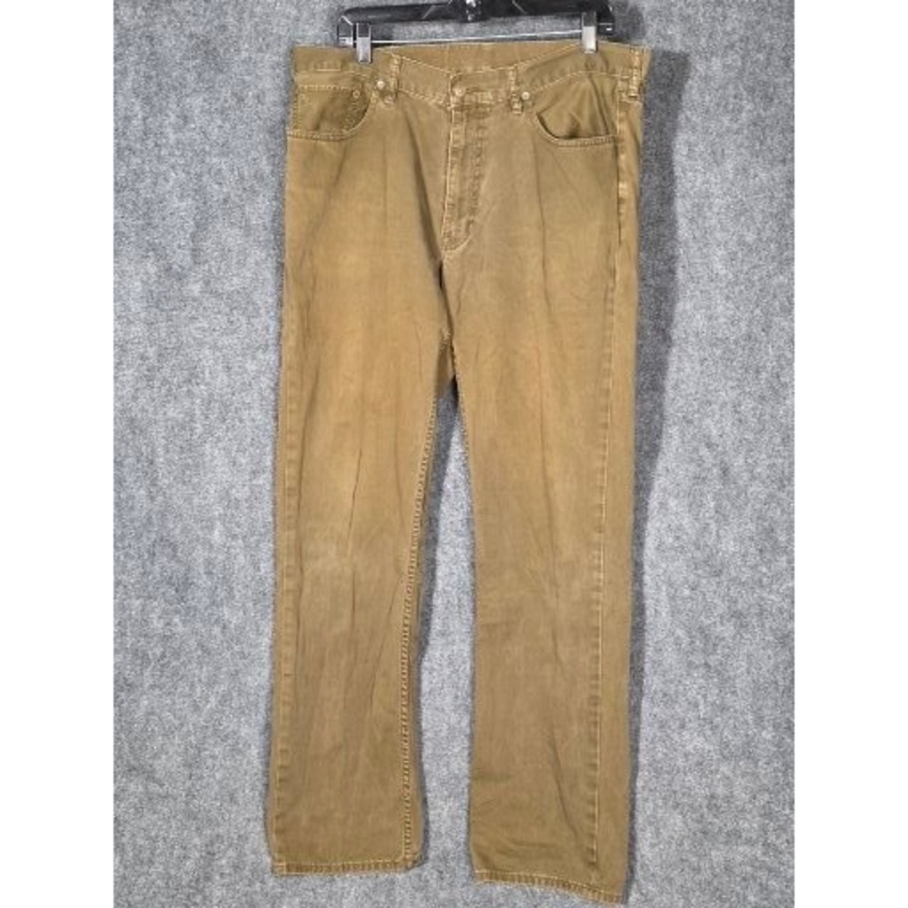 Polo Ralph Lauren Men's Tan Straight Fit‎ Chino Pants Sz 36x34 Casual Streetwear